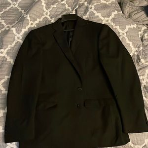 Black Calvin Klein suit jacket